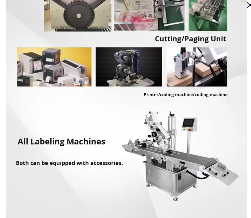 Flat Labeling Machine