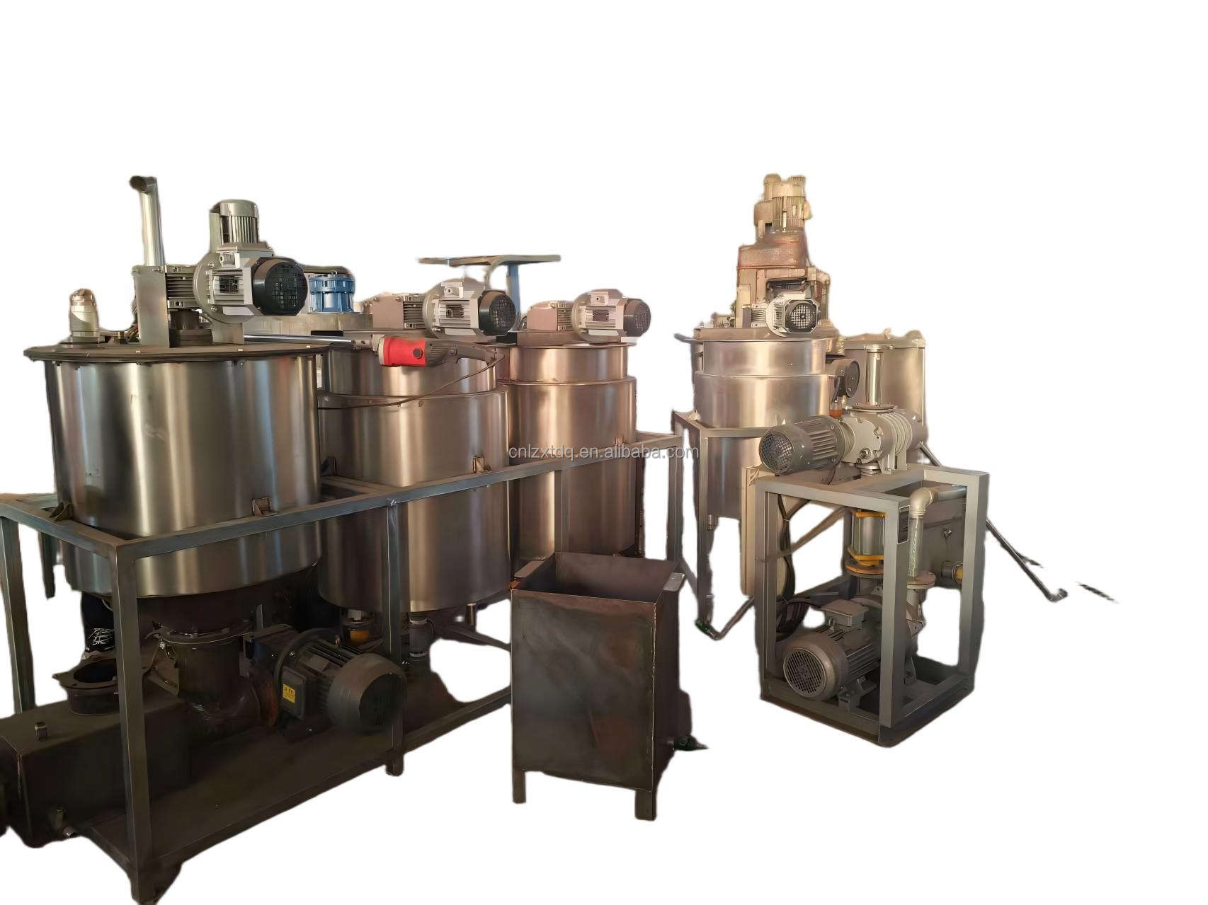 Small soap saponification line