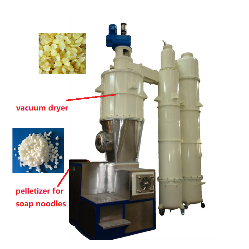 soap noodles vacuum drying sysmtem