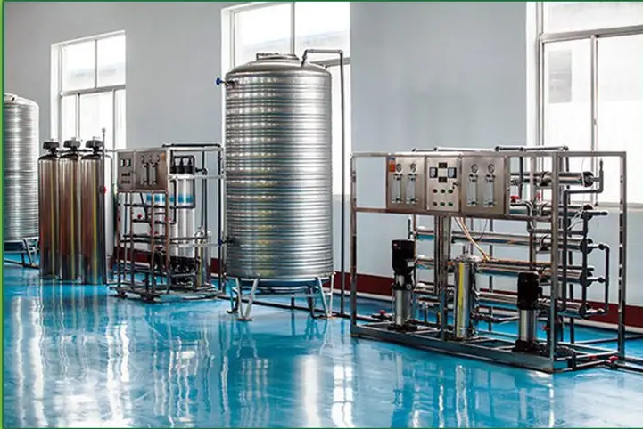 Water treatment machine