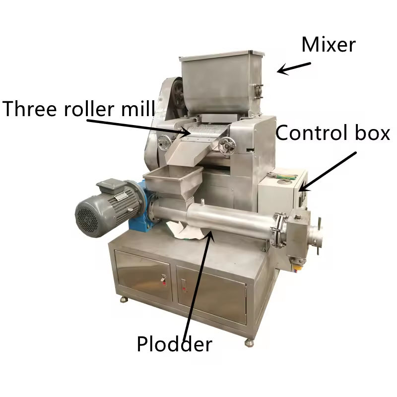 XITU PLC Bearing Motor Solid Bathroom Laundry Soap Making Machine