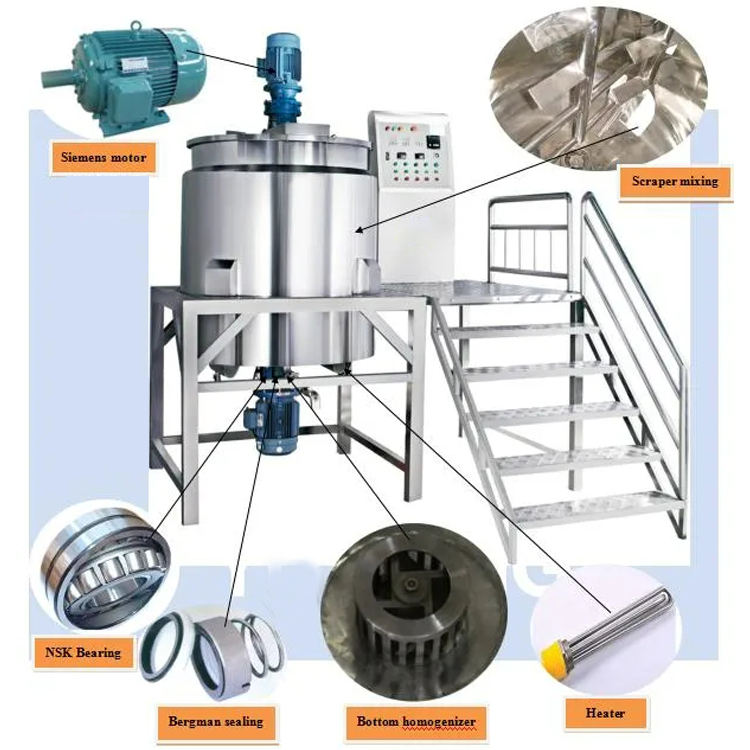 Liquid soap making machine