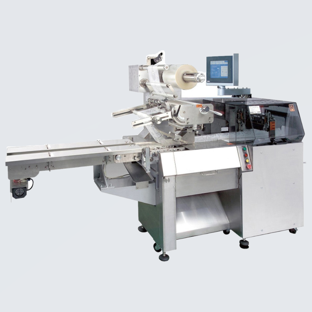 Pillow wrapping machine