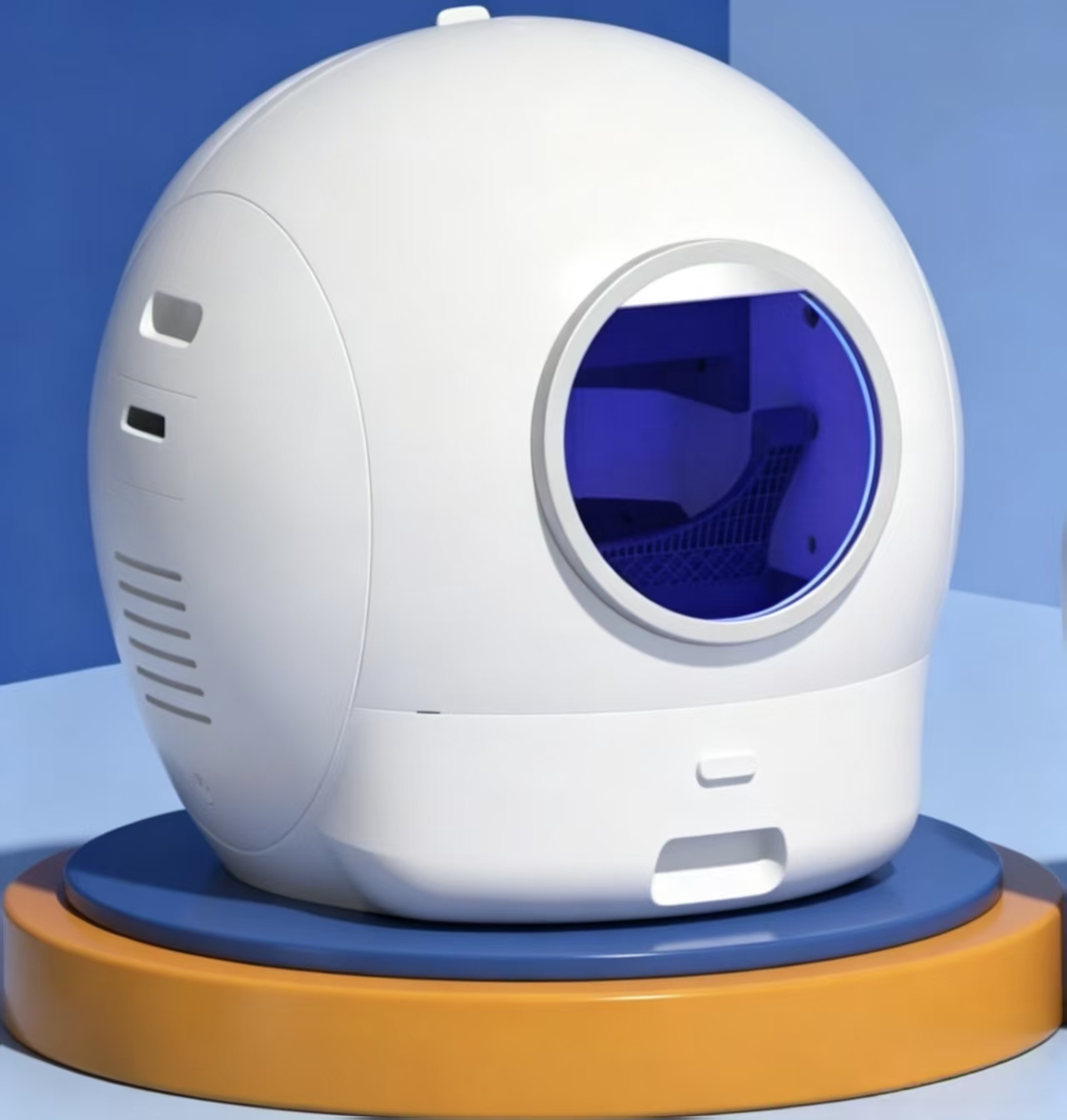 Space Capsule Smart Cat Litter Box