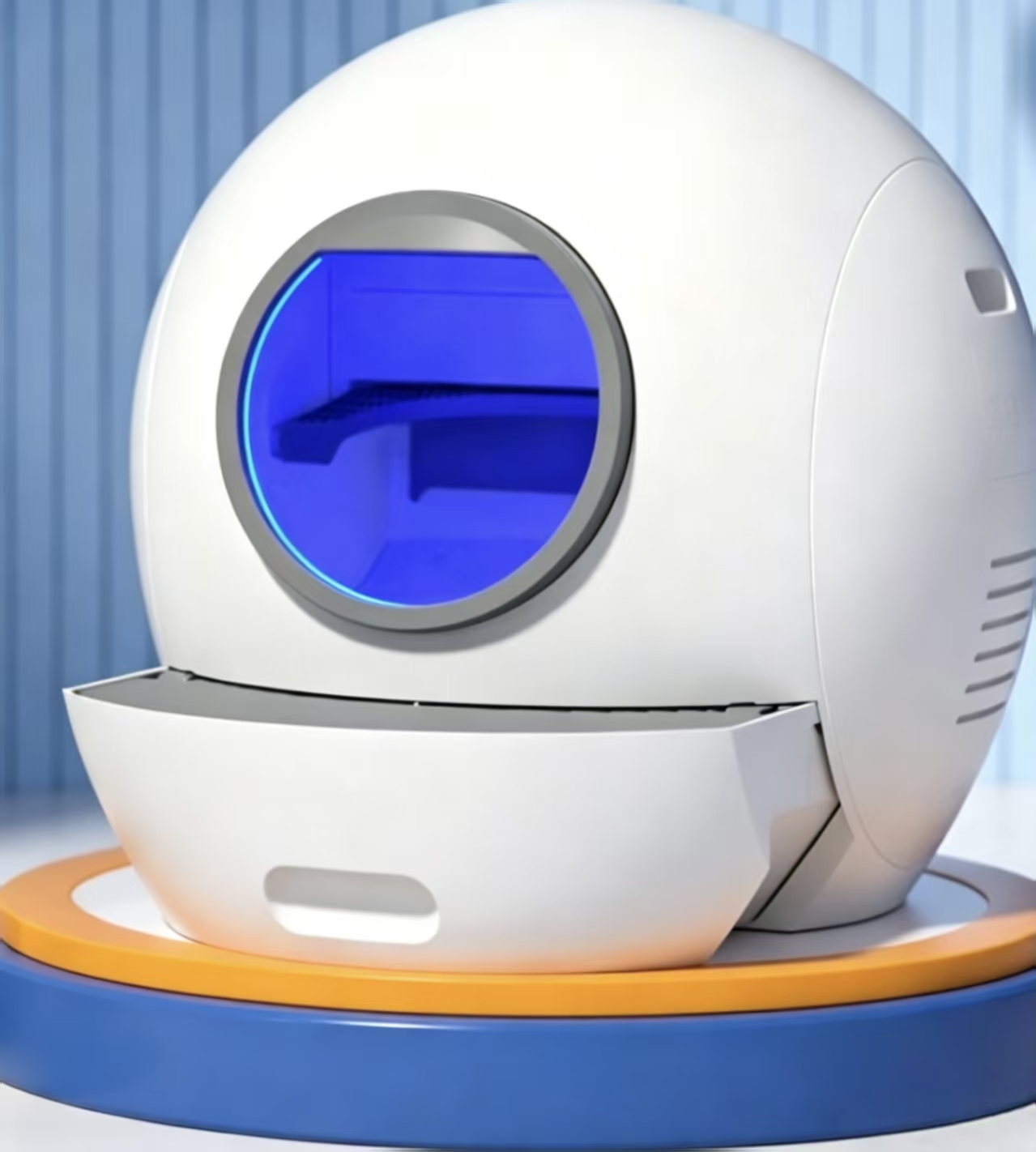 Space Capsule Smart Cat Litter Box