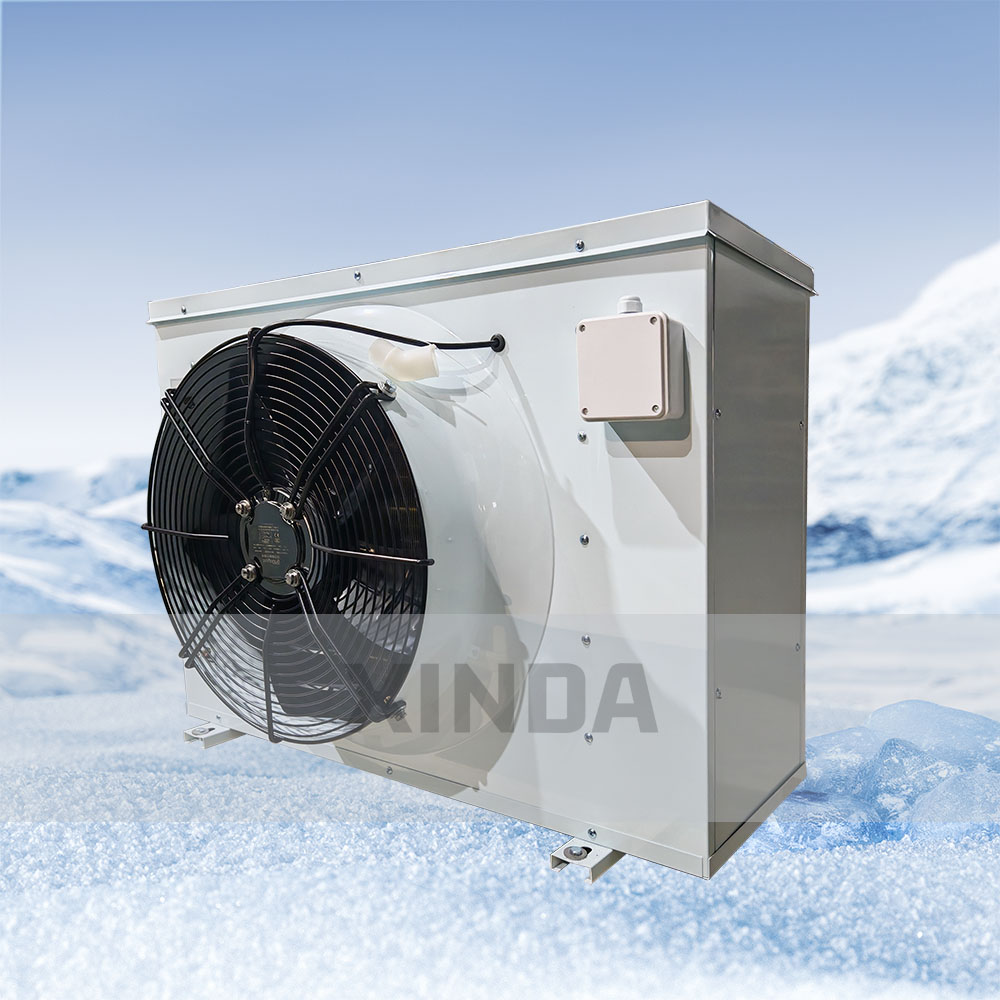 3/4HP ceiling type air cooler evaporator heat exchanger for cold room with spraying steel casing