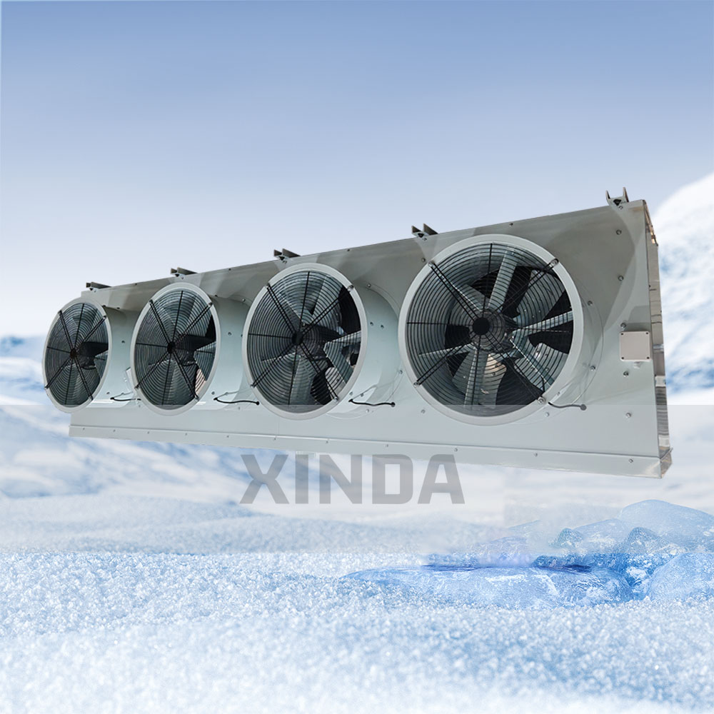 Enfriador de aire con ventilador de deshielo por agua para cámara fría de 40 60 80 caballos de fuerza