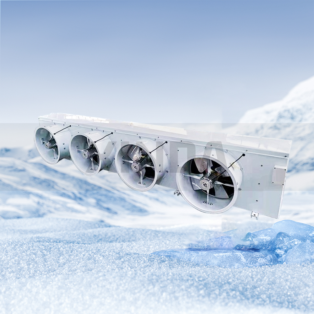 Enfriador de aire (evaporador) con 4 motores de ventilación