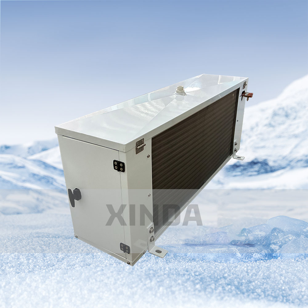 Nuevo modelo Xinda, enfriador de aire con puerta abatible y ventilación fría