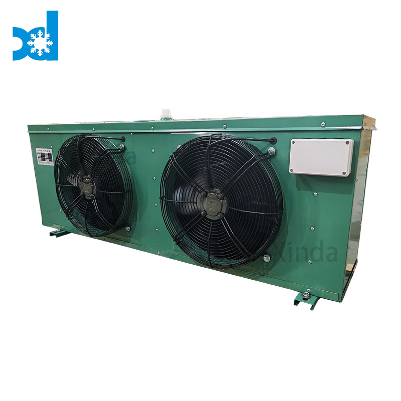 Ventiladores Axiales de la Serie DJ bitzer color verde Enfriador de Aire de Cuarto Frío Evaporador Congelador para Sistema de Refrigeración