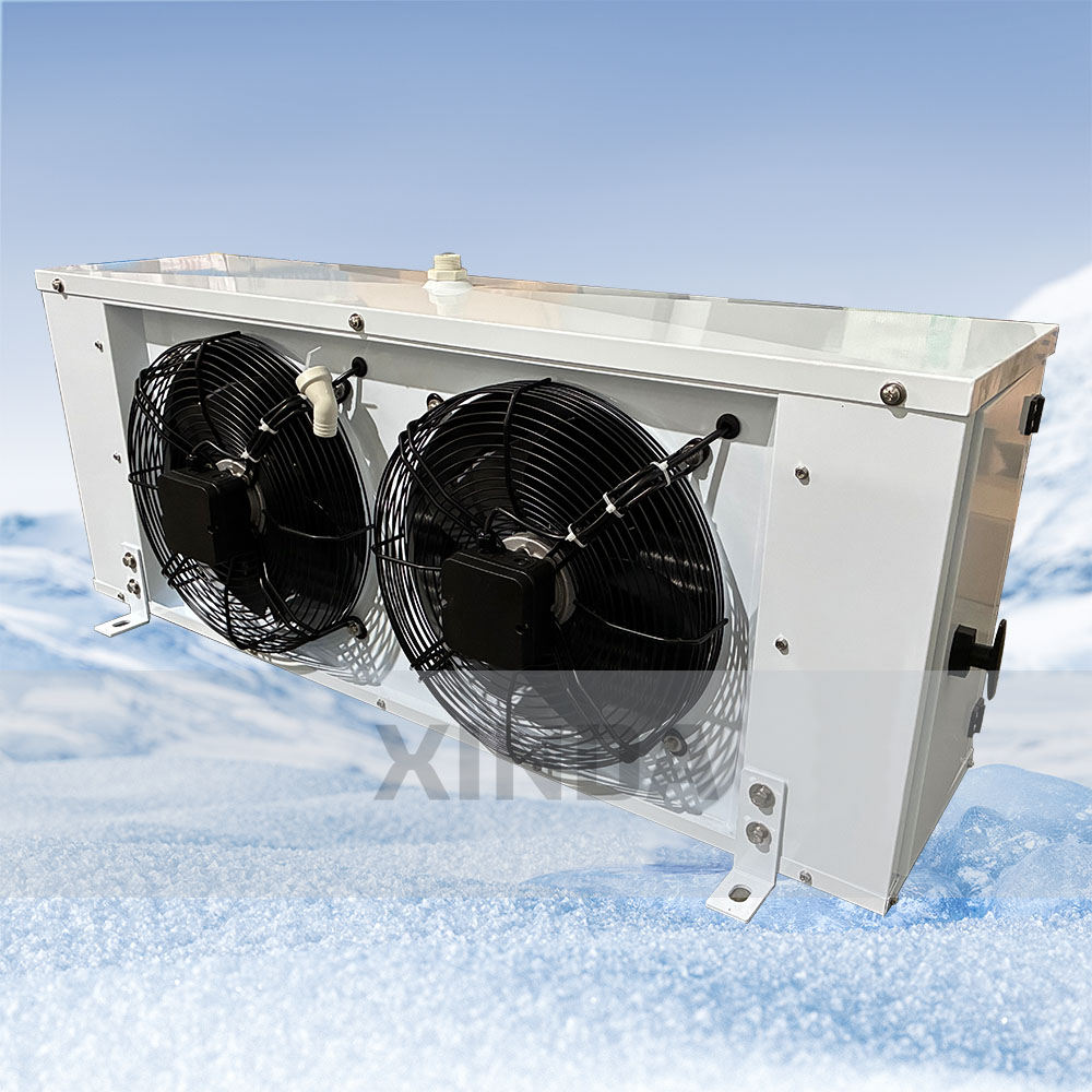Ventiladores Axiales de la Serie DJ bitzer color verde Enfriador de Aire de Cuarto Frío Evaporador Congelador para Sistema de Refrigeración