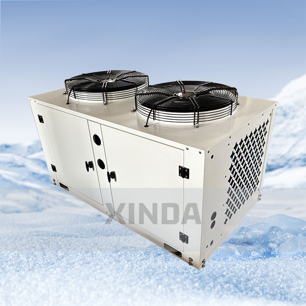 Condensador aire acondicionado tipo U de 5 HP con o sin unidad de compresor