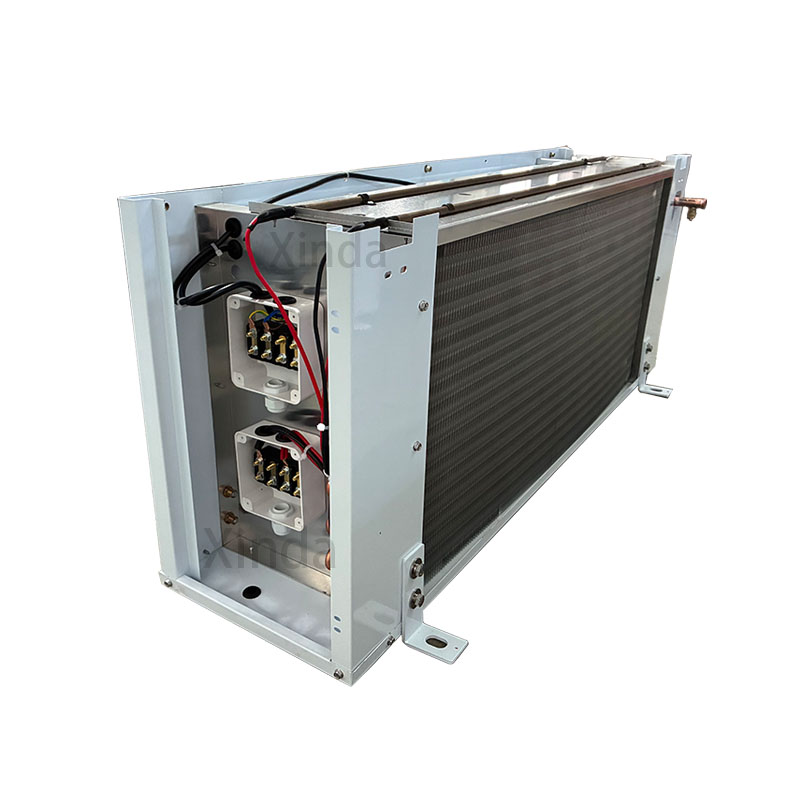 Nuevo modelo Xinda, enfriador de aire con puerta abatible y ventilación fría