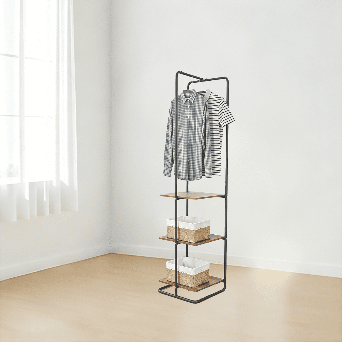 pc-001 3-Tier MDF Storage Shelf