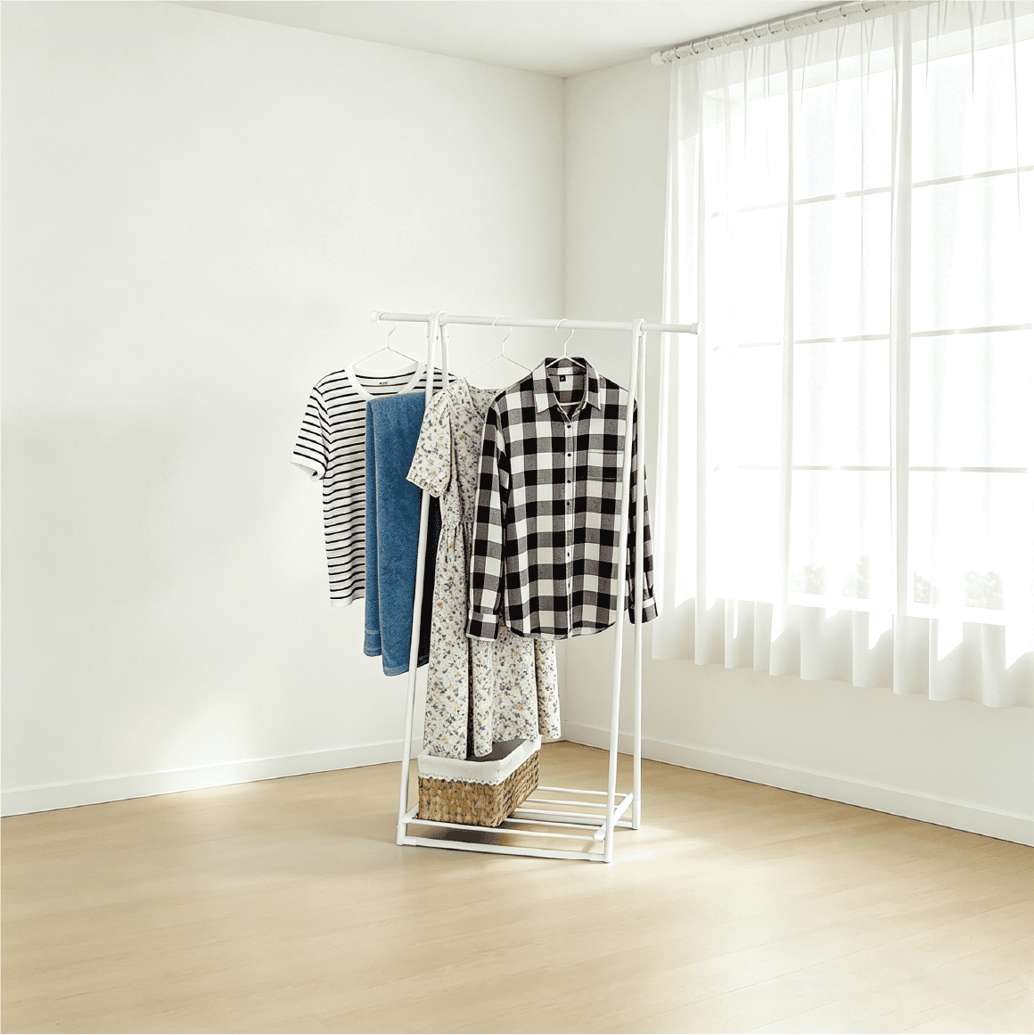 pc-004 A-Shaped Folding Clothes Drying Rack