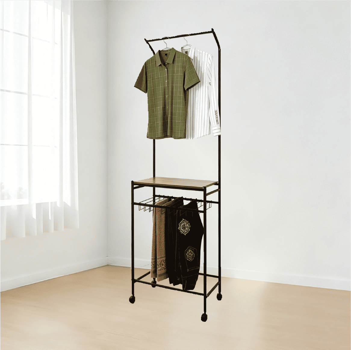 pc-005 Multi-Tier Clothes Rack
