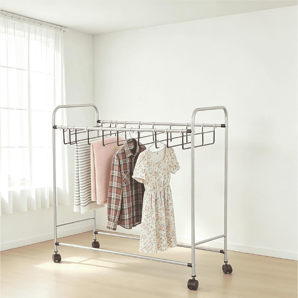 pc-006 Adjustable Multi-Tier Garment Rack