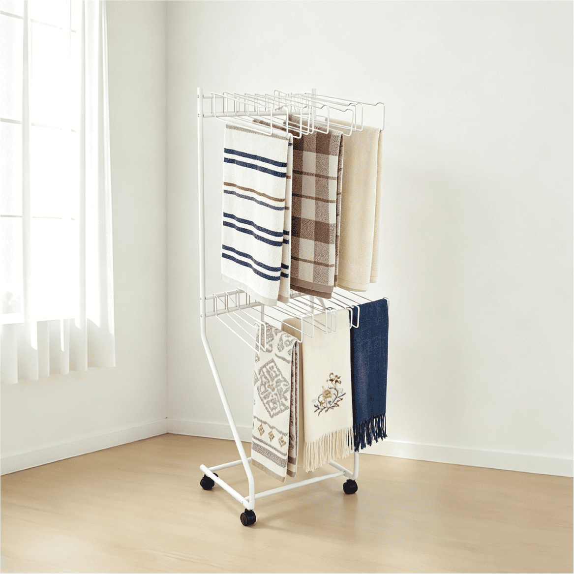 pc-007 Mobile Multi-Tier Storage Rack