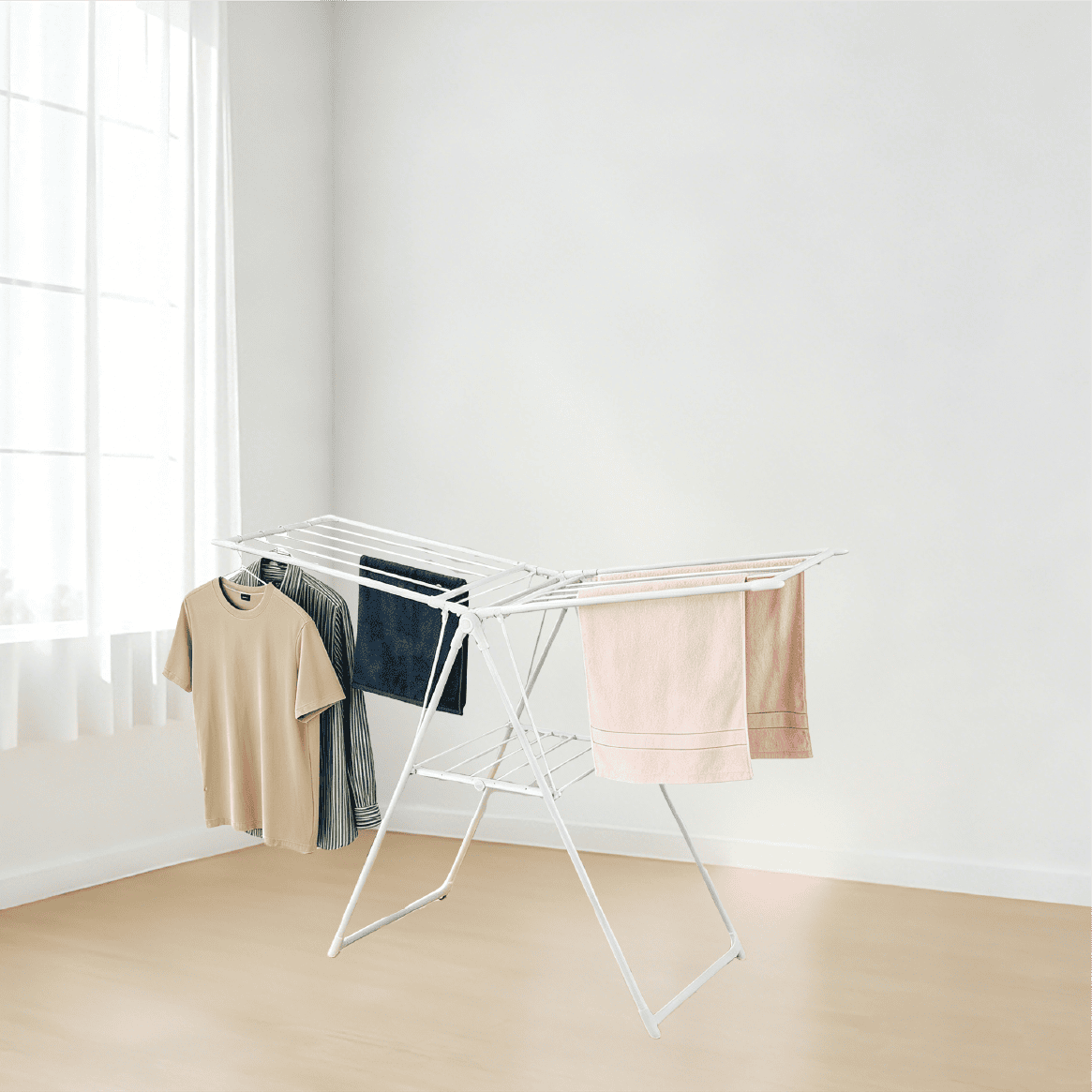 pc-013 Winged Folding Clothes Drying Rack