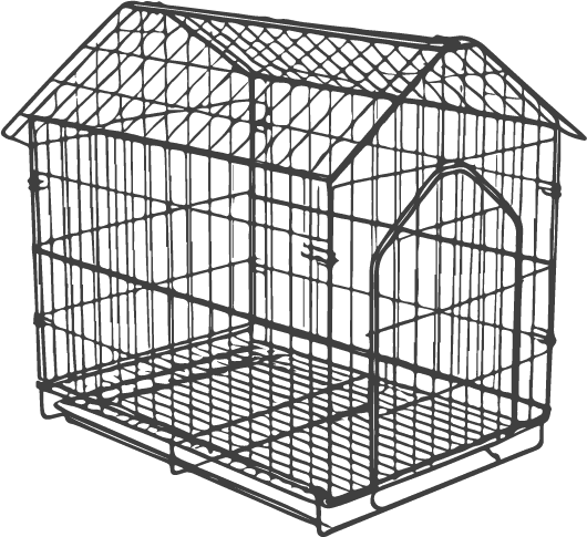 pc-016 Roof-mounted wire cage