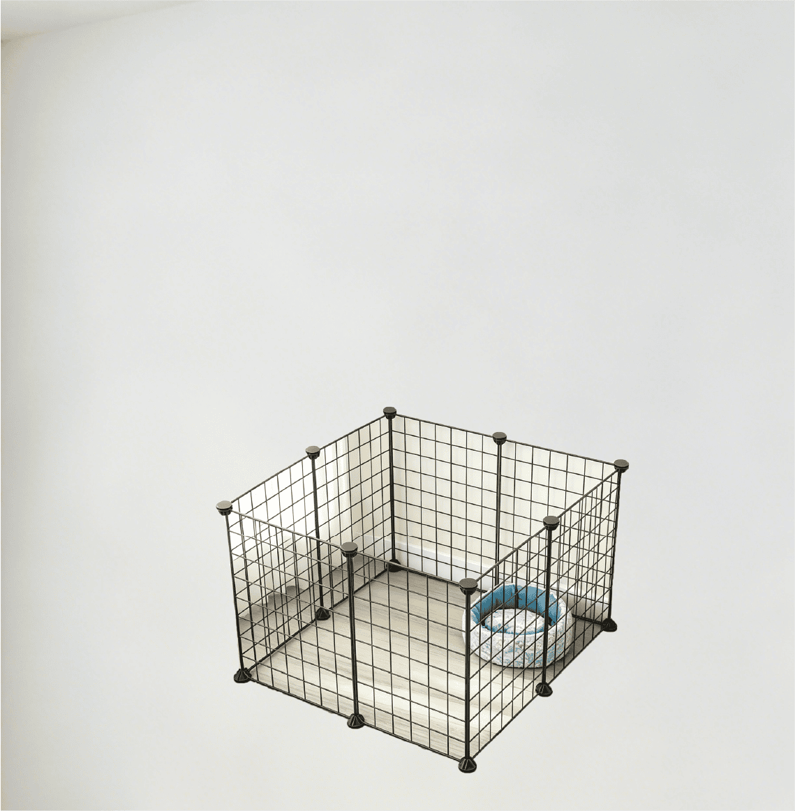pc-017-2 Open-Style DIY Wire Mesh Pet Playpen