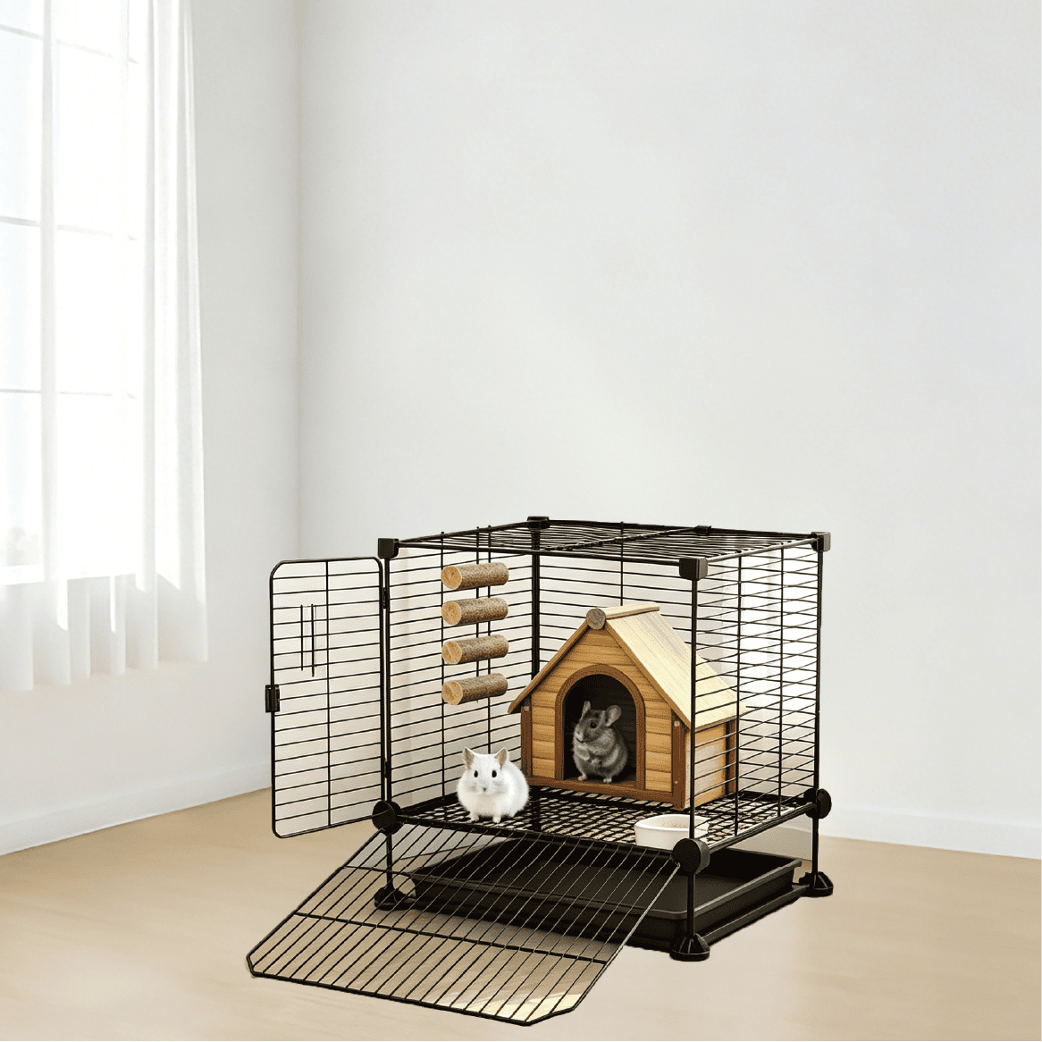 pc-024 Multi-Level Chinchilla Cage