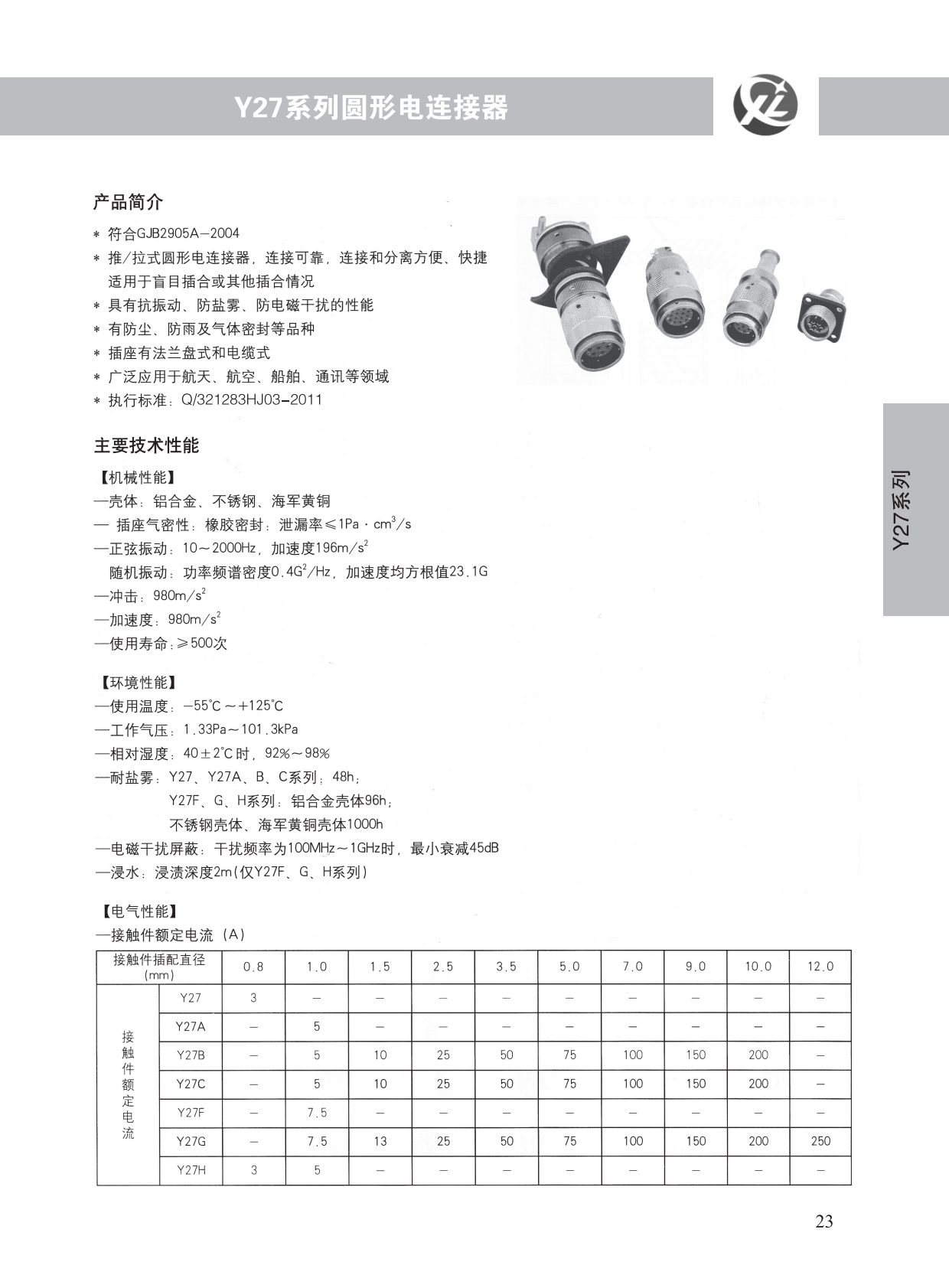 Y27系列