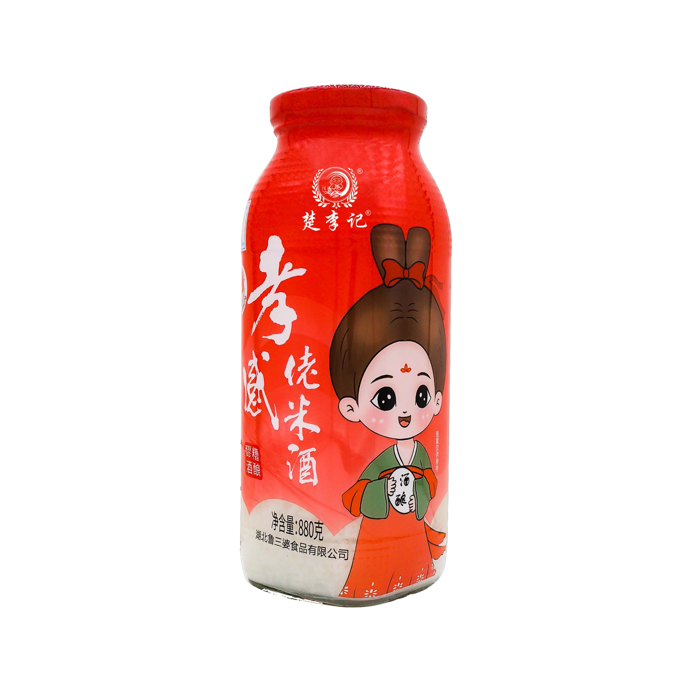 孝感佬米酒红瓶880克