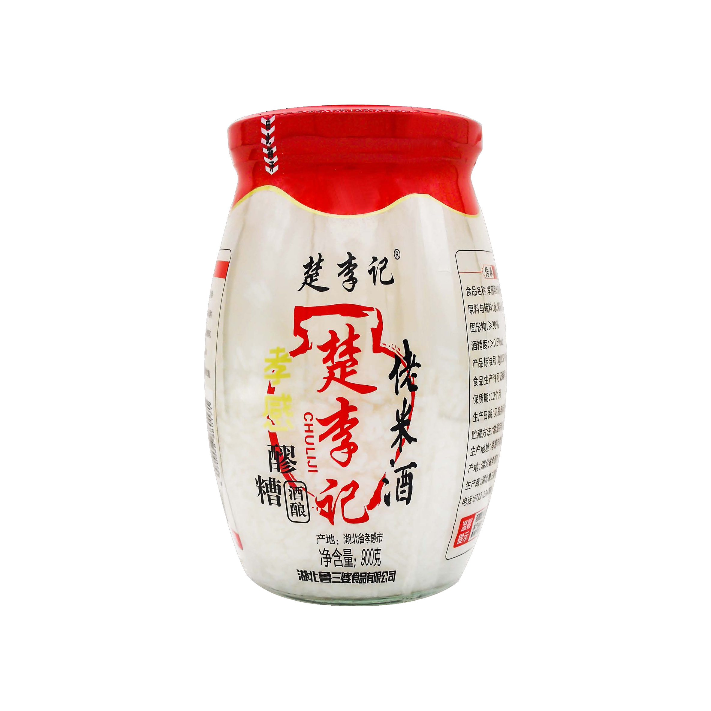 孝感佬米酒红盖900克