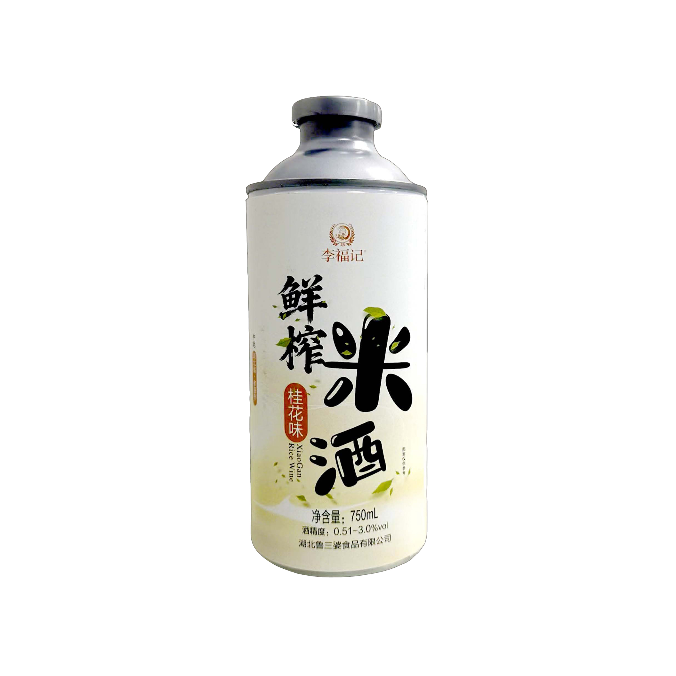 孝感鲜榨米酒750毫升