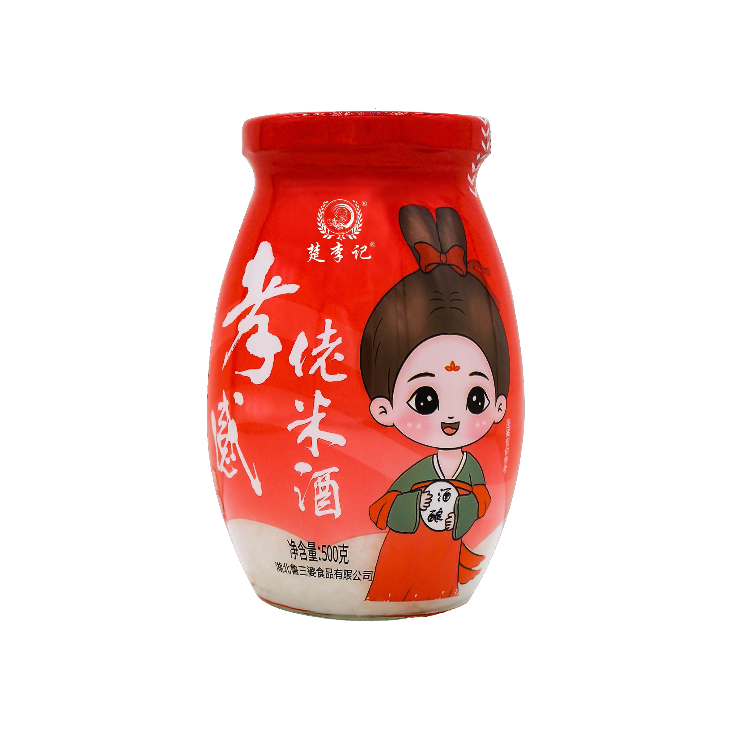 孝感佬米酒红瓶500克