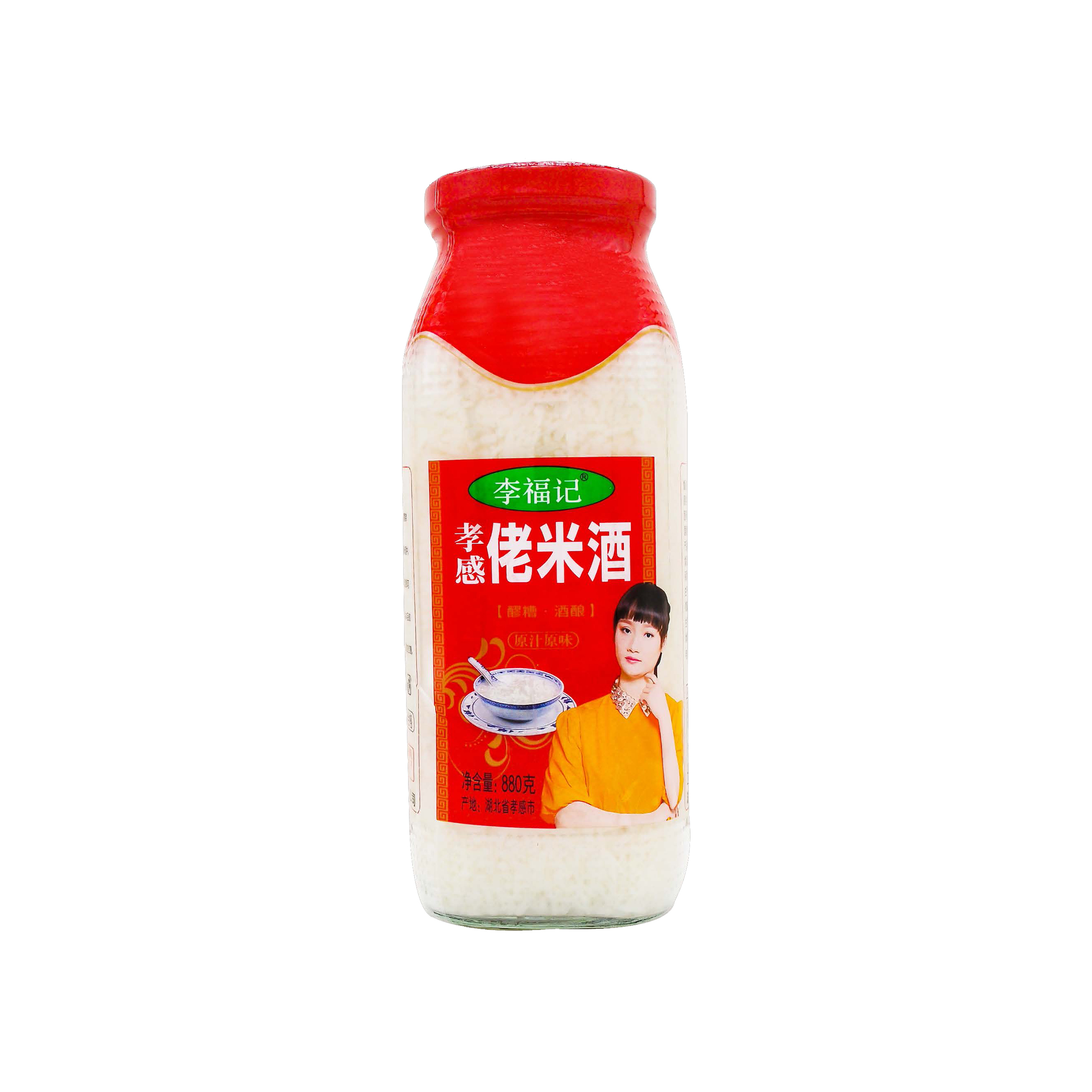 孝感佬米酒红瓶880克