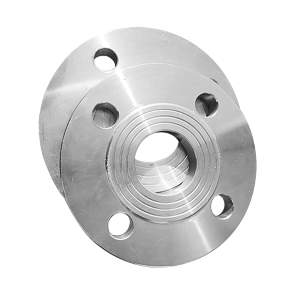 Plate butt-welding flange