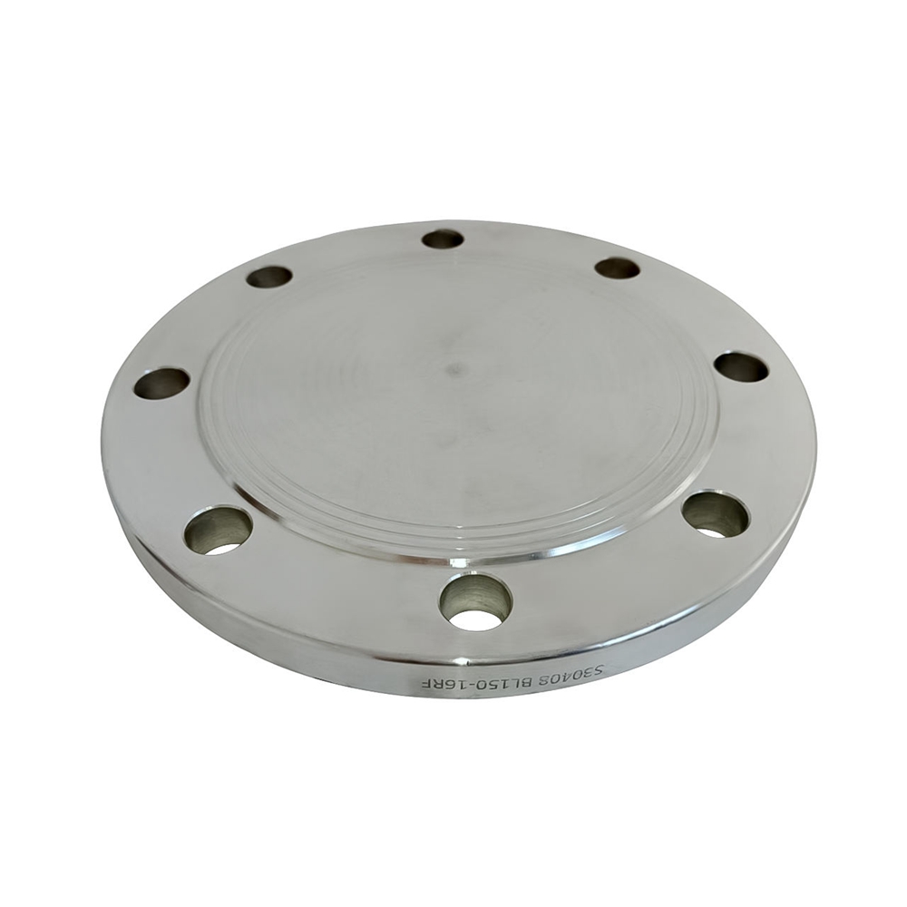 Blind plate flange