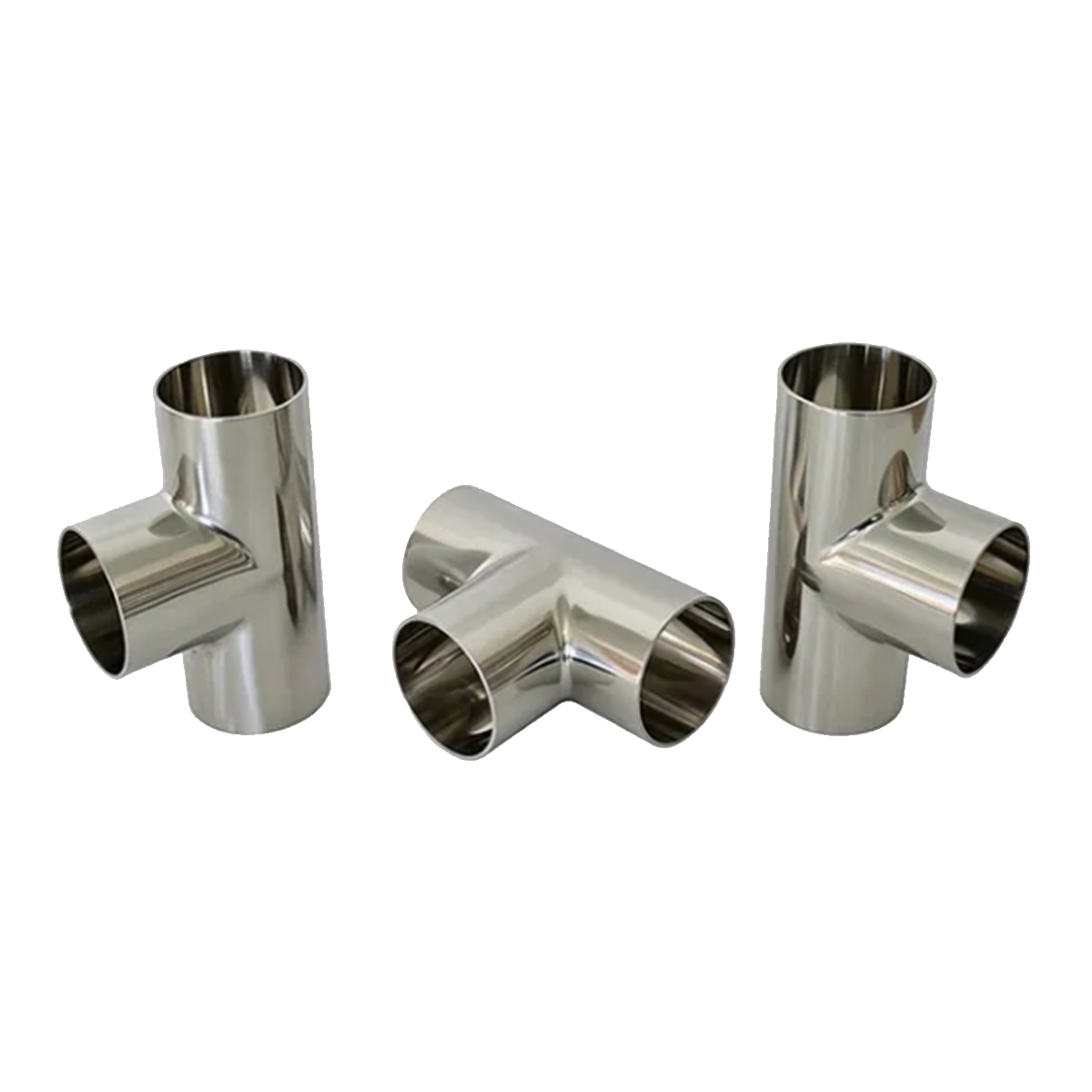 Sanitary three-way valve