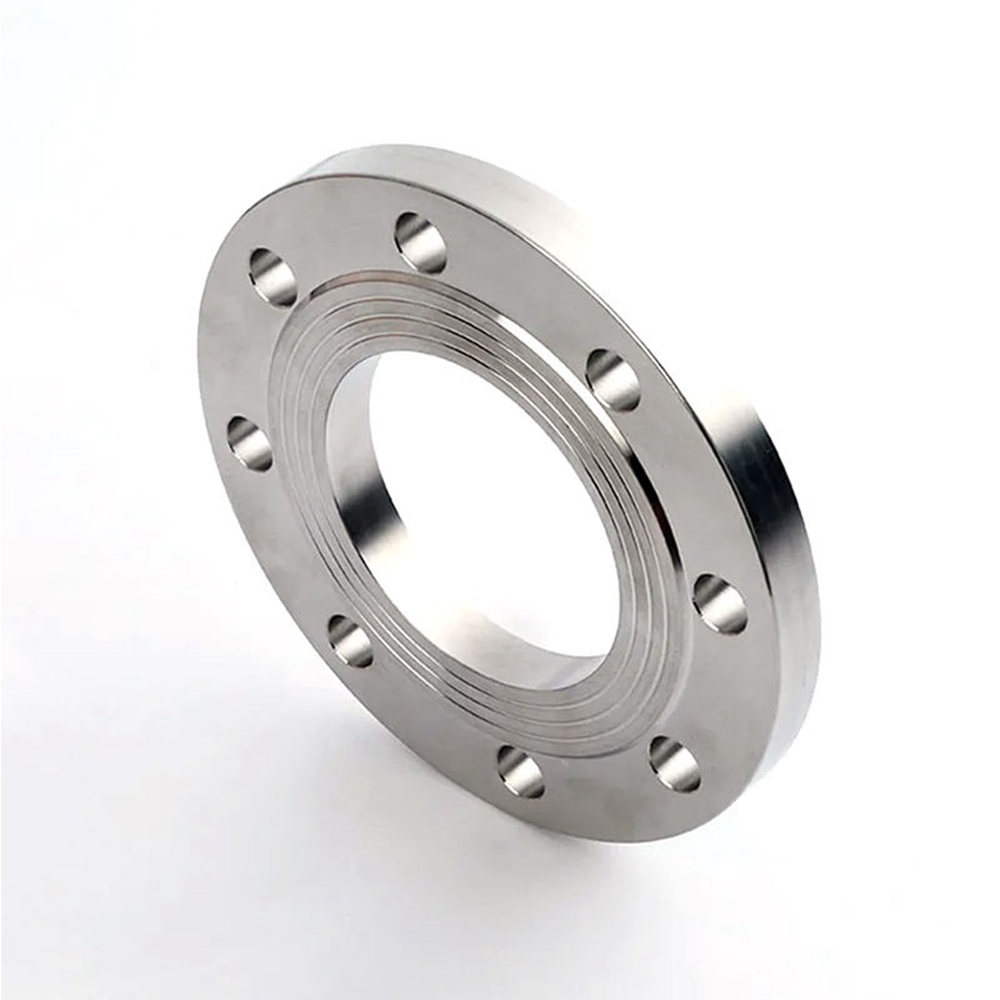 Butt-weld flange with neck