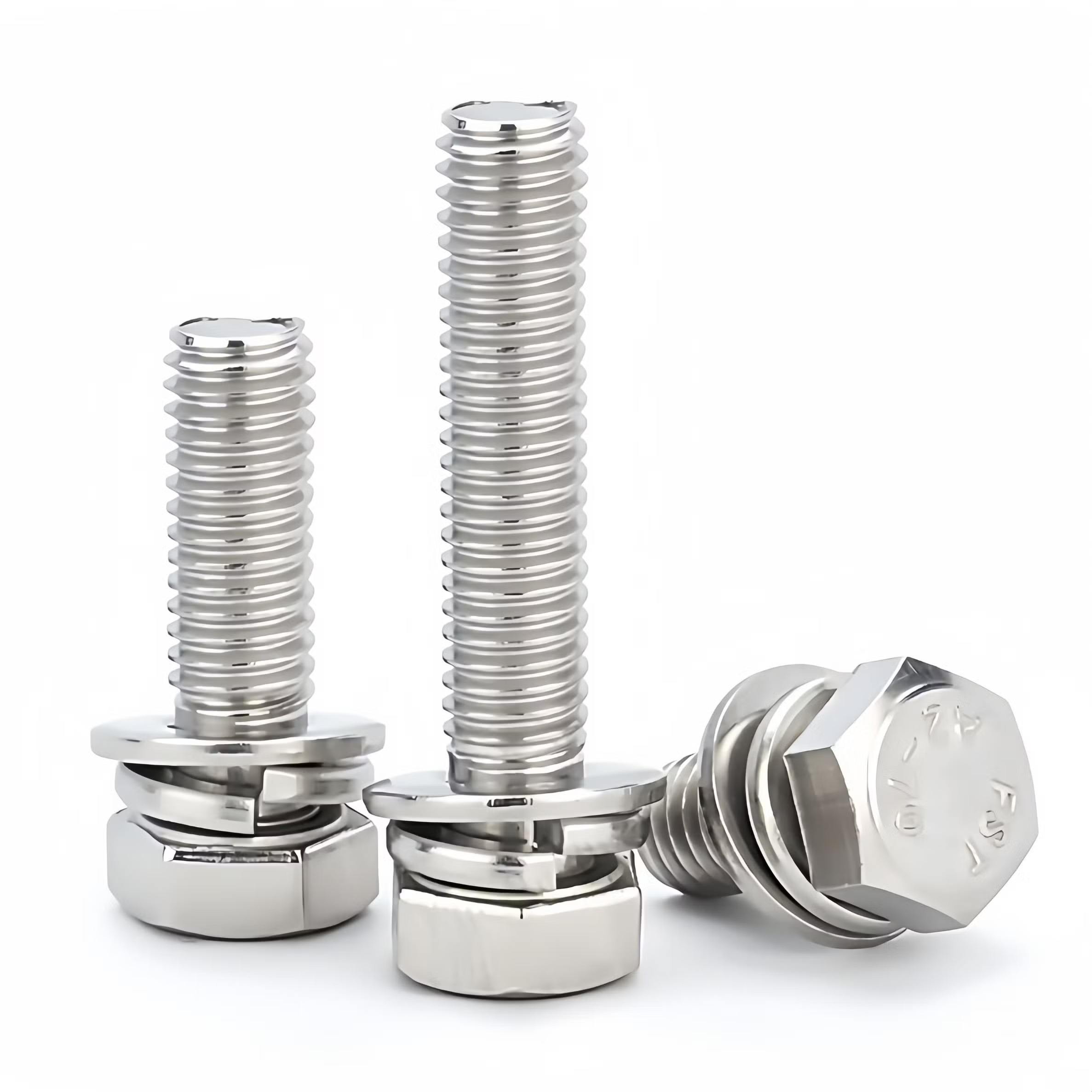 Flange bolts and nuts