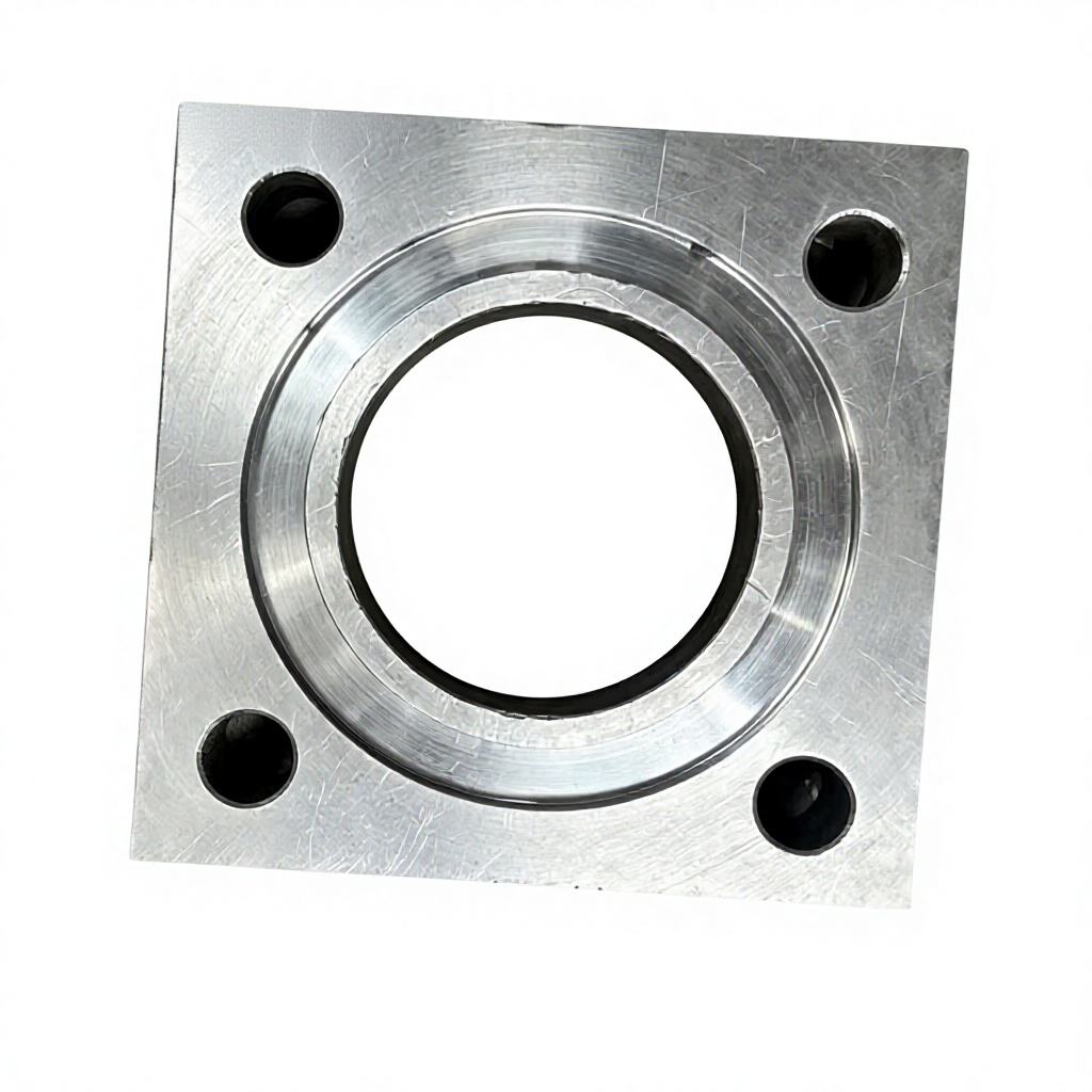 Large-diameter non-standard special-shaped flange