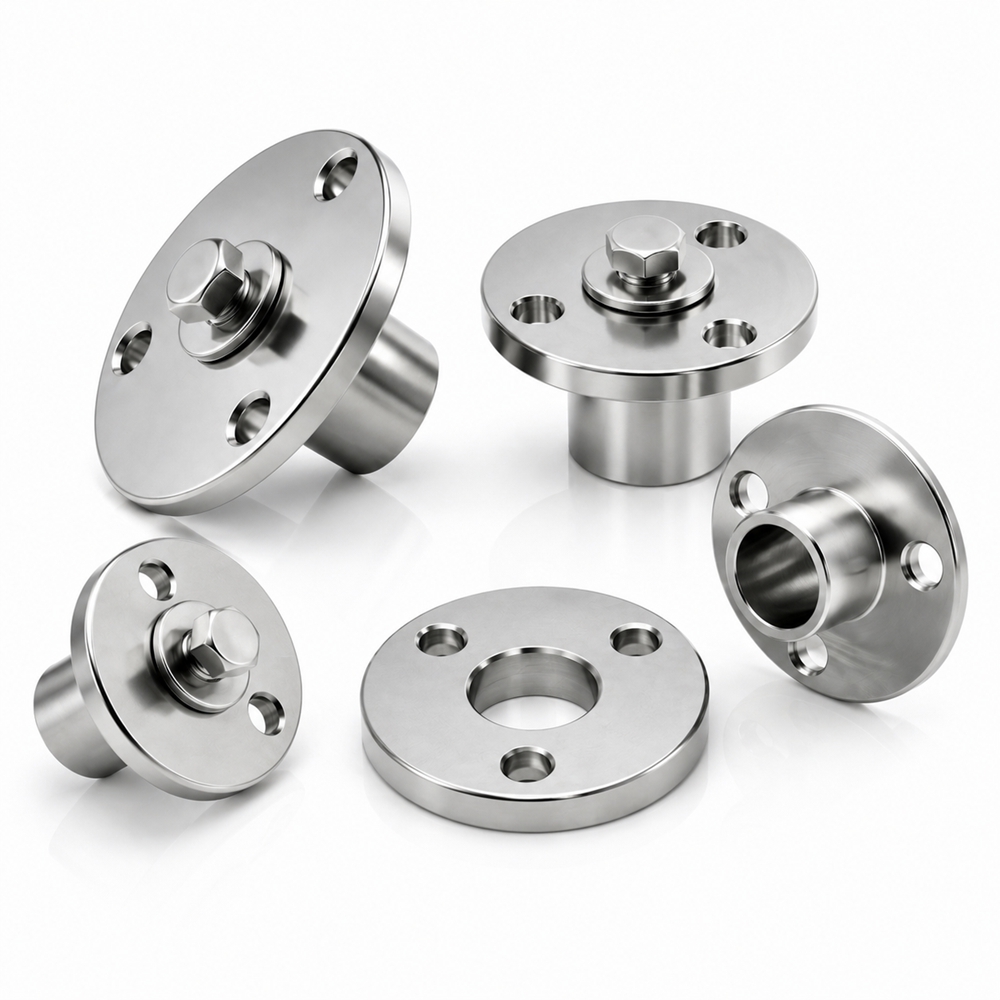Flat welding flange