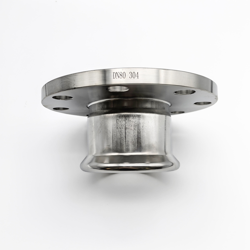 Sanitary quick-connect flange