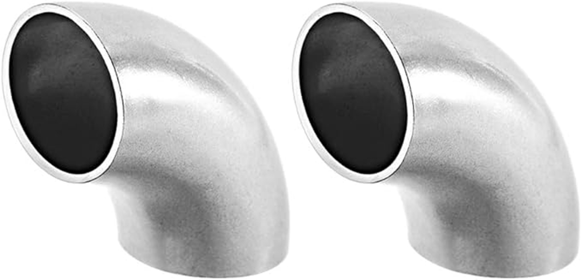 Stainless steel long-radius elbow pipe