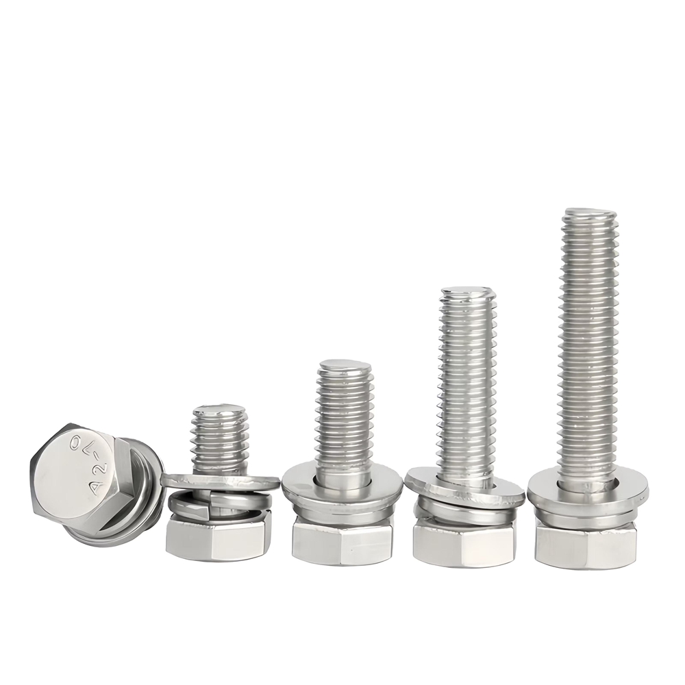 Flange bolts and nuts