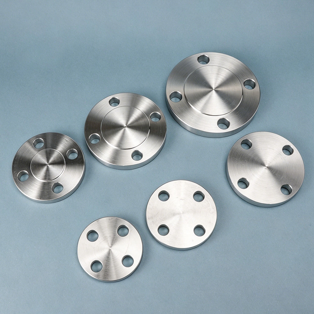 Blind plate flange