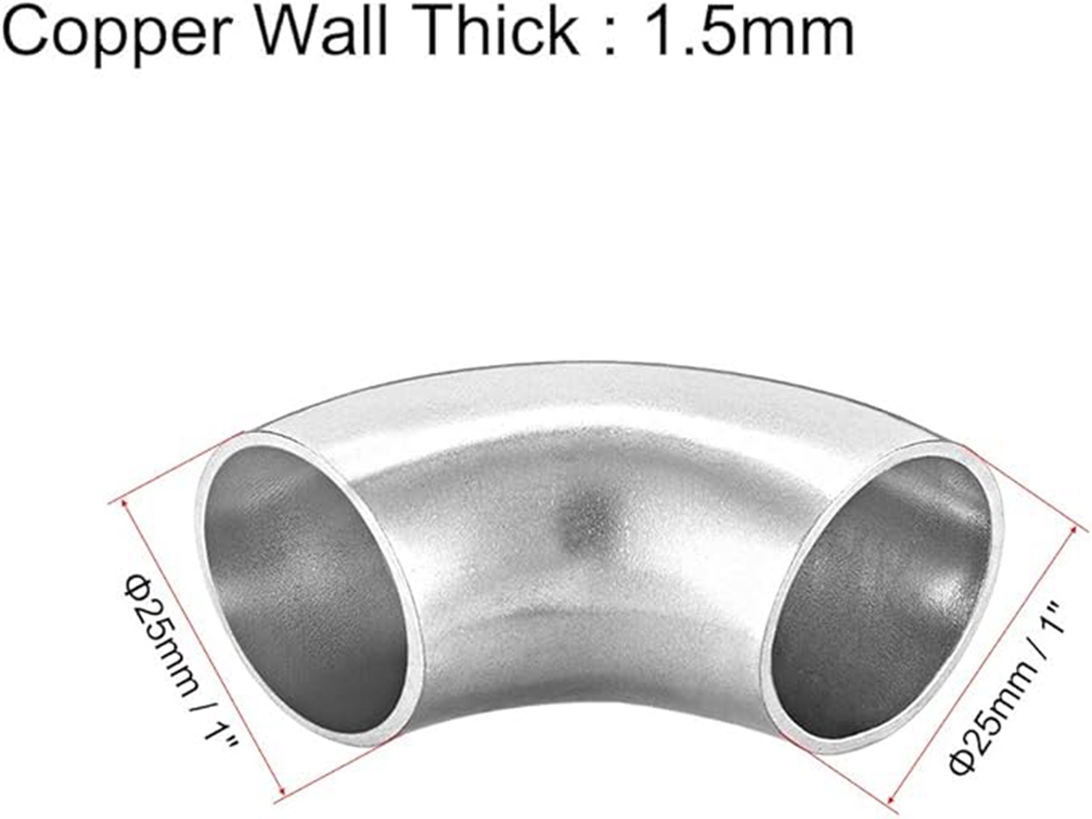 Stainless steel long-radius elbow pipe