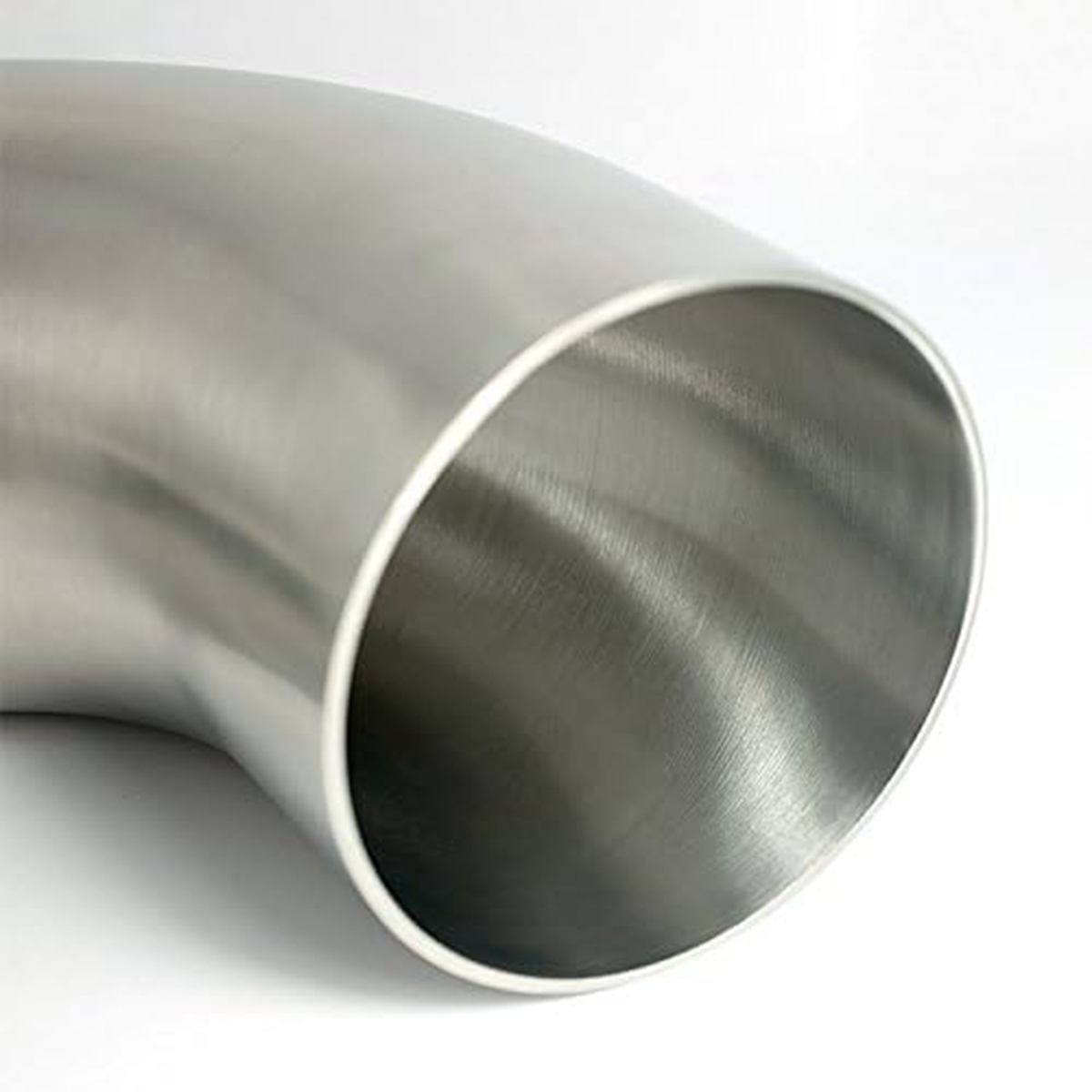 Stainless steel long-radius elbow pipe