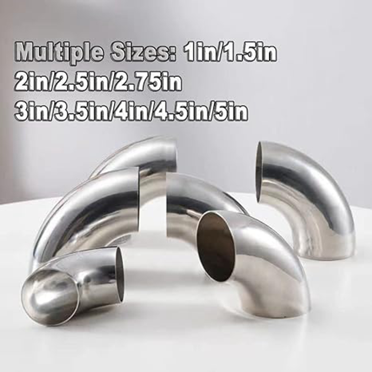 Stainless steel short-radius elbow pipe