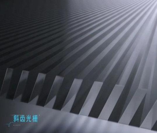斜齿光栅