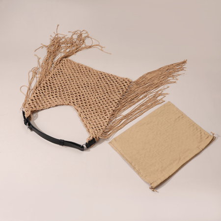【Großhandel】#T30 Baumwoll-Kreuzfahrt-Tasche für Frauen | Hohl-Design