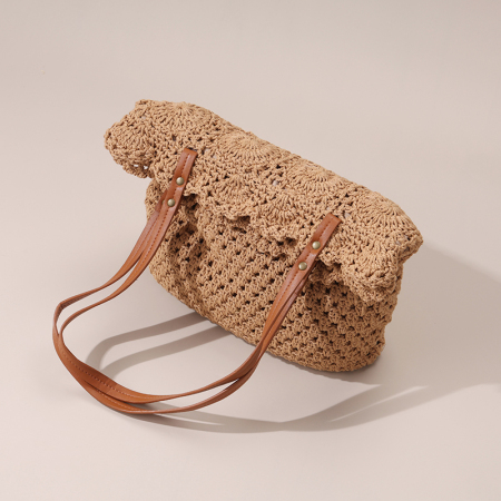 【Vente en gros】#T33 Sac femme crochet en coton grand épaule