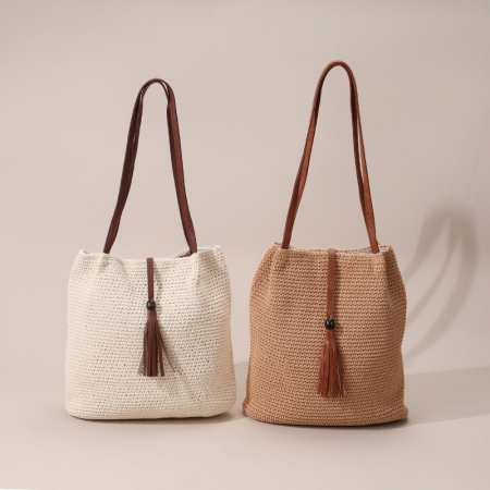 【Vente en gros】#T32 Sac femme crochet en coton grand épaule